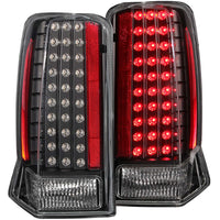 ANZO USA-311121 | Tail Light Assembly; LED; Clear Lens; Black Housing;Pair