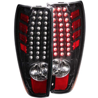 ANZO USA-311136 | Tail Light Assembly; LED; Clear Lens; Black Housing;Pair
