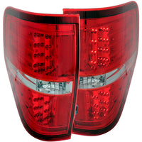 ANZO USA-311139 | Tail Light Assembly; Red/Clear Lens;Pair