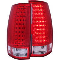 ANZO USA-311140 | Tail Light Assembly; LED; Red/Clear Lens; G4;Pair