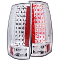 ANZO USA-311141 | Tail Light Assembly; Clear Lens; Chrome Housing; G4;Pair