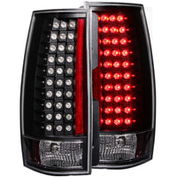 ANZO USA-311142 | Tail Light Assembly; LED; Clear Lens; Black Housing; G4;Pair