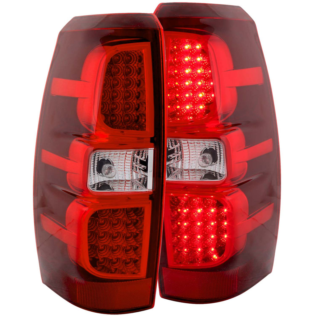 ANZO USA-311143 | Tail Light Assembly; Red/Clear Lens;Pair