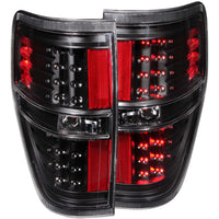 ANZO USA-311145 | Tail Light Assembly; LED; Clear Lens; Black Housing;Pair