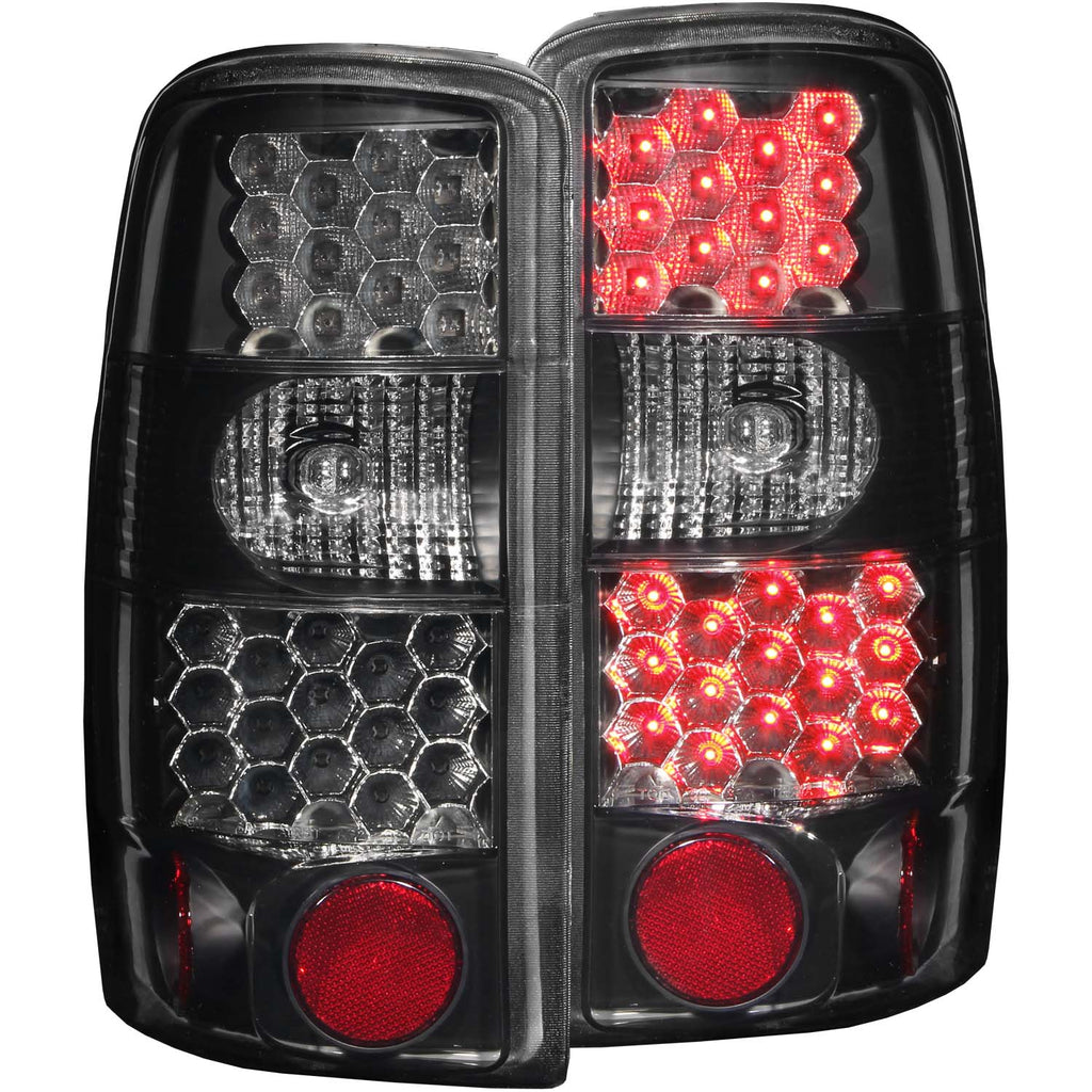 ANZO USA-311155 | Tail Light Assembly; LED; Dark Smoke Lens; Black Housing;Pair