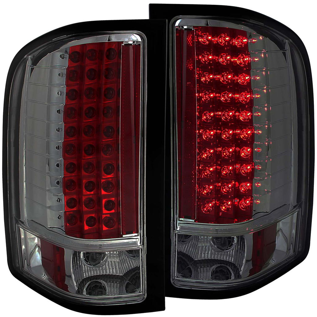 ANZO USA-311159 | Tail Light Assembly; LED; Smoke Lens;Pair