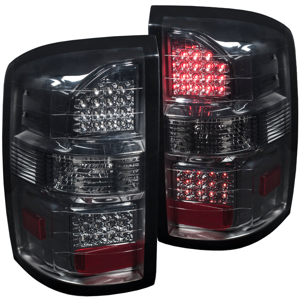 ANZO USA-311218 | Tail Light Assembly; LED; Smoke Lens;Pair
