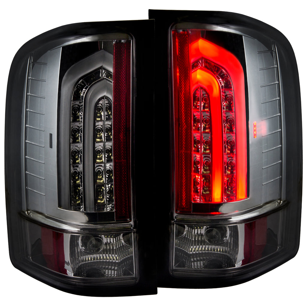 ANZO USA-311226 | Tail Light Assembly; LED; Smoke Lens; G2;Pair