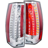 ANZO USA-311231 | Tail Light Assembly; LED; Clear Lens; Chrome Housing; G5; Escalade Look;Pair