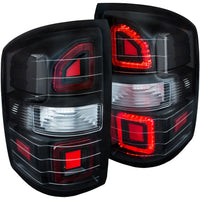 ANZO USA-311238 | Tail Light Assembly; LED; Clear Lens; Black Housing; G2;Pair