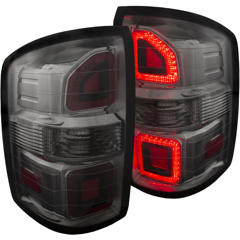 ANZO USA-311239 | Tail Light Assembly; LED; Smoke Lens; G2;Pair