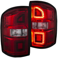 ANZO USA-311241 | Tail Light Assembly; LED; Red/Clear Lens; G2;Pair