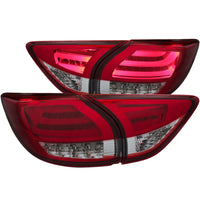 ANZO USA-311245 | Tail Light Assembly; LED; Red/Clear Lens;Pair