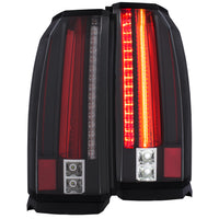 ANZO USA-311278 | Tail Light Assembly; LED; Clear Lens; Black Housing;Pair