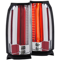 ANZO USA-311280 | Tail Light Assembly; LED; Clear Lens; Chrome Housing;Pair