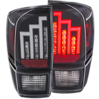 ANZO USA-311281 | Tail Light Assembly; LED; Clear Lens; Black Housing;Pair
