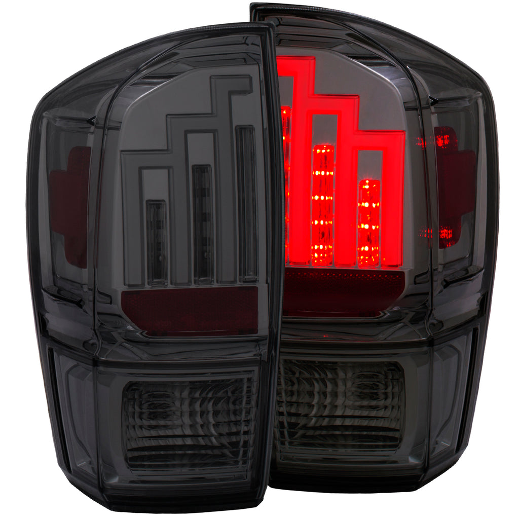 ANZO USA-311282 | Tail Light Assembly; LED; Smoke Lens;Pair