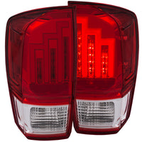 ANZO USA-311284 | Tail Light Assembly; Red/Clear Lens;Pair