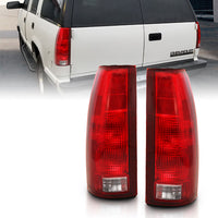 ANZO USA-311300 | Tail Light Assembly; Chrome Housing; Red/Clear Lens; Circuit Board included; Pair
