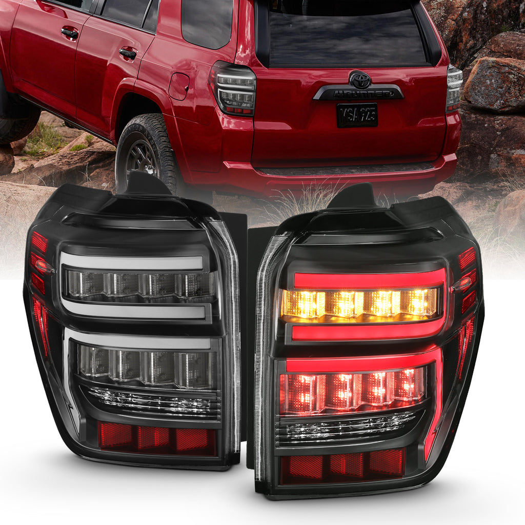 ANZO USA-311311 | T.L Black Housing Clear Lens Red Light Bar W/Sequential
