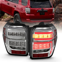 ANZO USA-311313 | T.L Chrome Housing Clear Lens Red Light Bar W/Sequential