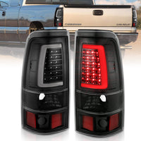 ANZO USA-311330 | Tail Light Assembly; LED; Black Housing; Clear Lens; Pair