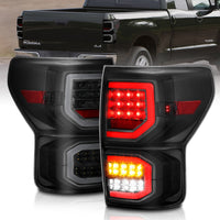 ANZO USA-311337 | Tail Light Assembly; LED; Black Housing; Smoke Lens; Pair