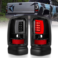 ANZO USA-311339 | Tail Light Assembly; LED; Black Housing; Clear Lens; Pair