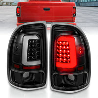 ANZO USA-311347 | Tail Light Assembly; LED; Black Housing; Clear Lens; Pair