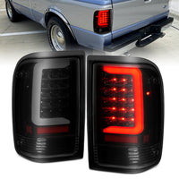 ANZO USA-311360 | Tail Light Assembly; LED; Black Housing; Smoke Lens; Pair