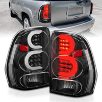 ANZO USA-311371 | Tail Light Assembly; LED; w/ Light Bar Style; Black Housing; Clear Lens; Pair