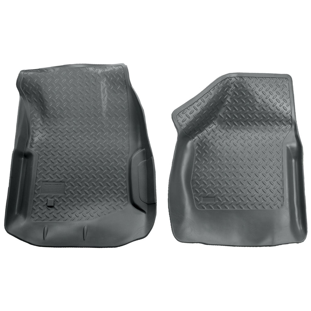 Husky Liners 33852 | Husky Liners Front Floor Liners, Fits 00-07 FS F250-F550 SD AUTO. TRANS. FRONT FLOOR LINER GREY