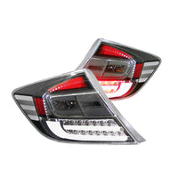ANZO USA-321305 | Tail Light Assembly; LED; Clear Lens; Black Housing;Pair
