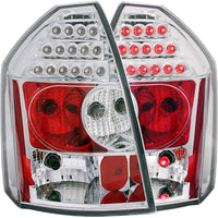 ANZO USA-321010 | Tail Light Assembly; LED; Clear Lens; Chrome Housing;Pair