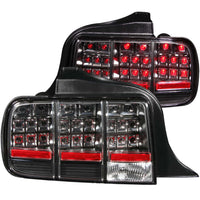 ANZO USA-321020 | Tail Light Assembly; LED; Clear Lens; Black Housing;Pair