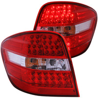 ANZO USA-321053 | Tail Light Assembly; Red/Clear Lens;Pair
