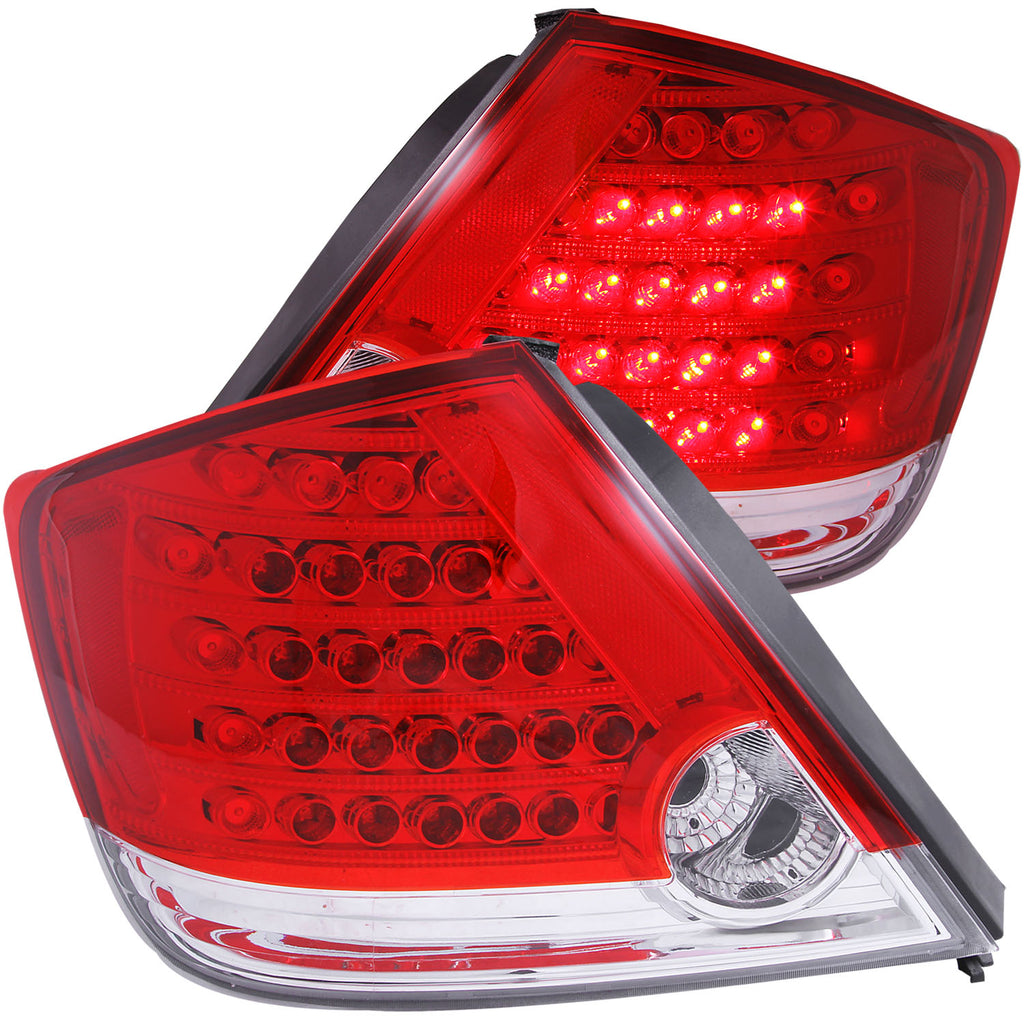 ANZO USA-321060 | Tail Light Assembly; Red/Clear Lens;Pair