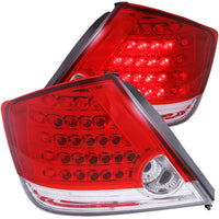 ANZO USA-321060 | Tail Light Assembly; Red/Clear Lens;Pair