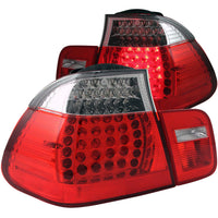 ANZO USA-321096 | Tail Light Assembly; Red/Clear Lens;Pair