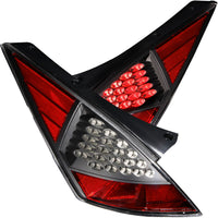 ANZO USA-321099 | Tail Light Assembly; LED; Clear Lens; Black Housing;Pair