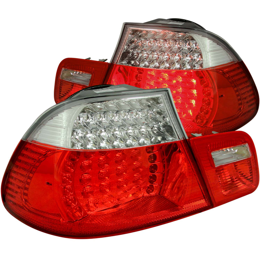 ANZO USA-321105 | Tail Light Assembly; LED; Red/Clear Lens;Pair