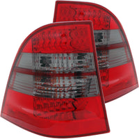 ANZO USA-321117 | Tail Light Assembly; LED; Red/Smoke Lens; Red Reflector;Pair