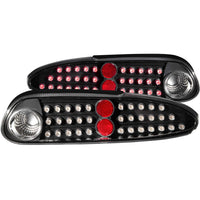 ANZO USA-321133 | Tail Light Assembly; LED; Clear Lens; Black Housing;Pair