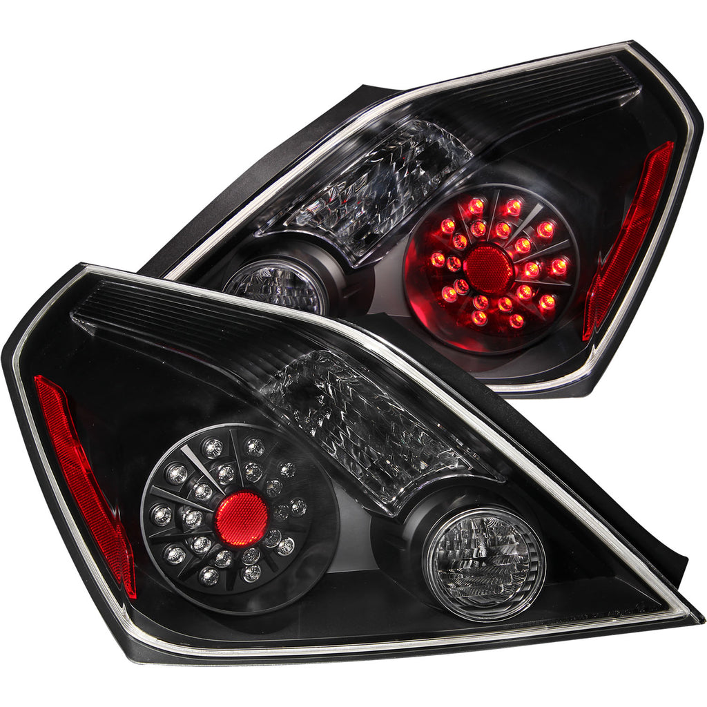 ANZO USA-321194 | Tail Light Assembly; LED; Clear Lens; Black Housing;Pair