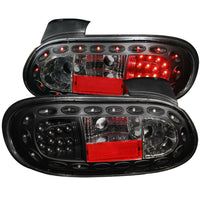 ANZO USA-321212 | Tail Light Assembly; LED; Clear Lens; Black Housing;Pair