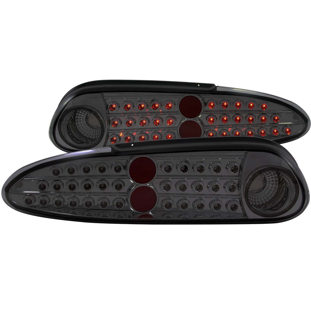 ANZO USA-321223 | Tail Light Assembly; LED; Smoke Lens;Pair