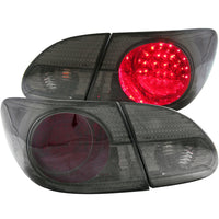 ANZO USA-321270 | Tail Light Assembly; LED; Red/Smoke Lens; Red Reflector;Pair