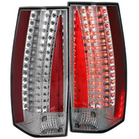 ANZO USA-321287 | Tail Light Assembly; LED; Clear Lens; Chrome Housing;Pair