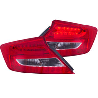ANZO USA-321312 | Tail Light Assembly; LED; Red/Clear Lens;Pair