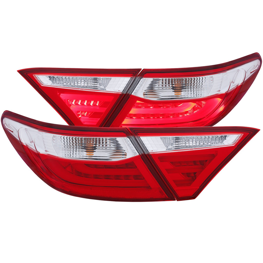 ANZO USA-321335 | Tail Light Assembly; LED; Red/Clear Lens;